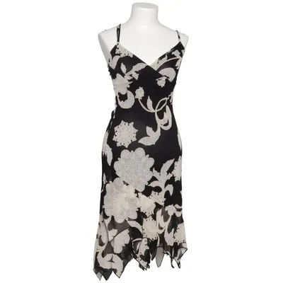 Klänning (Svart, Vit) från Xanaka Elastan, Polyester