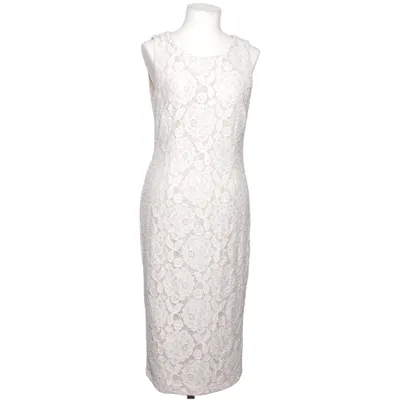 Dress (White, Beige) from Ivanka Trump Elastane, Polyamide, Polyester