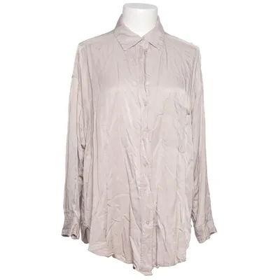 Skjorta (Beige) från H&M Silke, Viskos