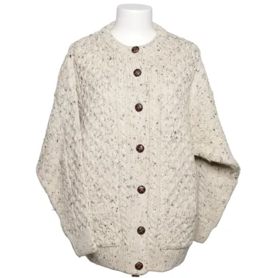 Cardigan (Wit, Meerkleurig) van Arancrafts Wol