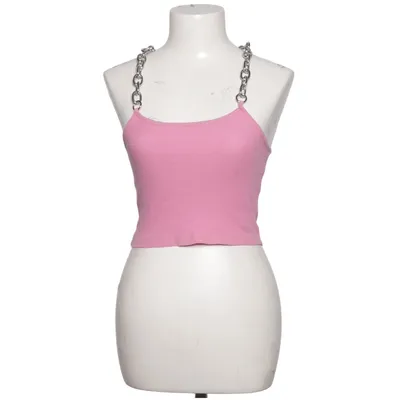 Crop top (Pink) fra The Ragged Priest Bomuld, Elastan