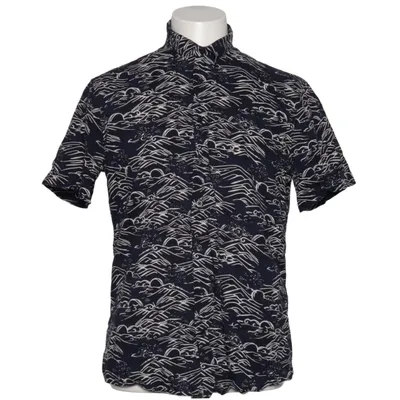 Chemise à manches courtes (Bleu, Blanc) de Koton Casual