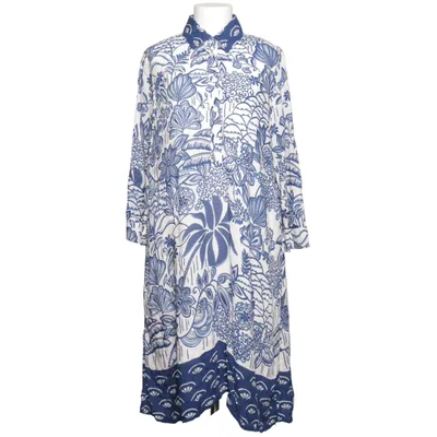 Dress (Blue, White) from Ana Alcazar Viscose
