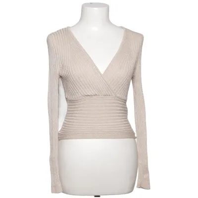 Sweater (Beige) from ONLY Metallic fiber, Polyamide, Viscose