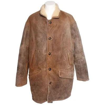 Shearlingjacka (Brun, Beige) från Abrams