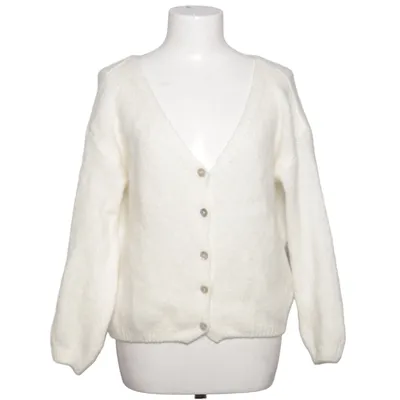 Cardigan (White) from Mioni Acrylic, Mohair, Polyamide, Wool