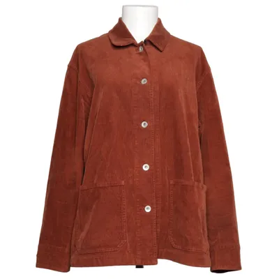 Jacket (Red) from Uniqlo Cotton, Elastane, Viscose