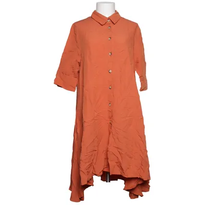 Blousejurk (Oranje) van Manda Linnen, Viscose