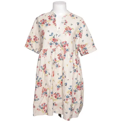 Dress (Beige, Multicolored) from Sézane Cotton, Linen