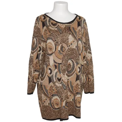 Sweater (Beige, Sort, Flerfarvet) fra Amy Vermont Akryl, Bomuld, Viscose, Uld