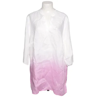 Tunika (Weiß, Pink) von Doris Streich Leinen