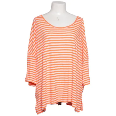 T-shirt (Orange, White) from Next Linen, Modal, Recycled polyester