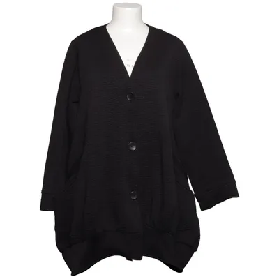 Cardigan (Sort) fra Kekoo Design Polyester, Viscose