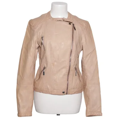 Bikerjacka (Beige) från Gilli Polyester, Polyuretan, Viskos