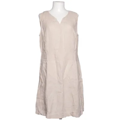Jurk (Beige) van s.Oliver Katoen, Linnen