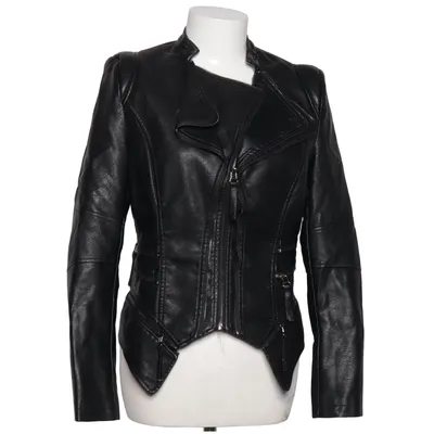 Biker jacket (Black) from Noémi Kent Polyester, Polyurethane