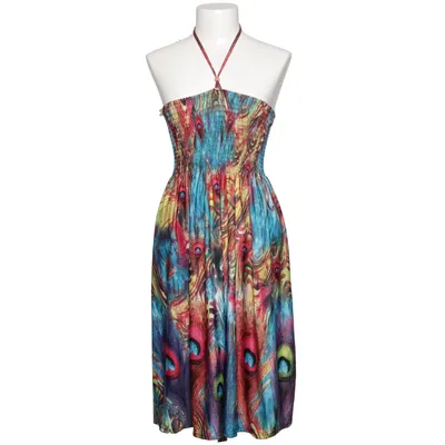 Halterneck dress (Multicolored) from Vivo Modo Elastane, Polyester
