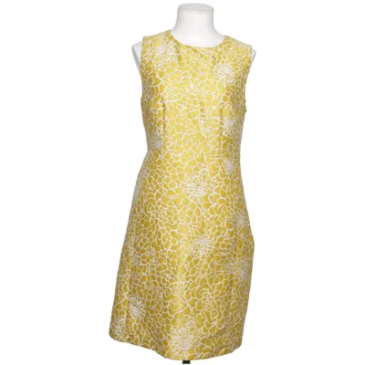 Dress (Yellow, White) from Hallhuber Cotton, Polyester