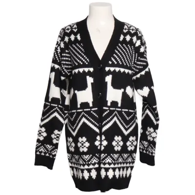 Cardigan (Zwart, Wit, Meerkleurig) van Gina Acryl, Polyamide, Polyester, Wol