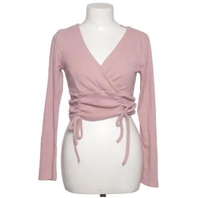Wickeltop (Pink) von L&S Elasthan, Polyester, Viskose