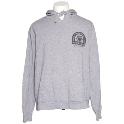 Sweat à capuche (Gris) de Angelo Litrico Coton, Polyester, Viscose