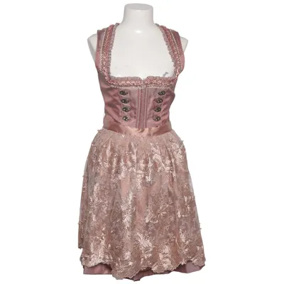 Dirndl (Braun) von Krüger Madl Baumwolle, Polyester