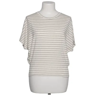 T-shirt (Beige, Schwarz) von Systemaction Leinen, Bio-Baumwolle, Viskose