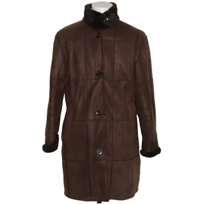 Shearling jacket (Brown) from Christ Leather