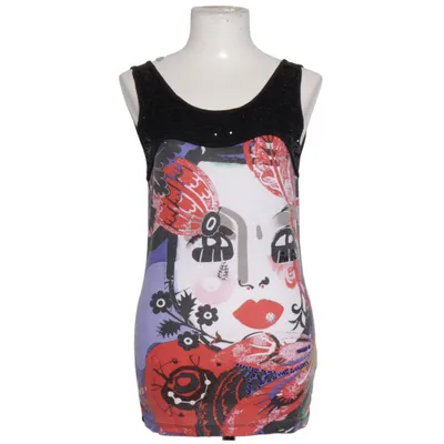 Tanktop (Zwart, Meerkleurig) van Desigual by Christian Lacroix
