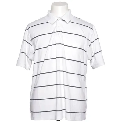 Polo (Blanc, Bleu) de Ragman Coton, Polyester