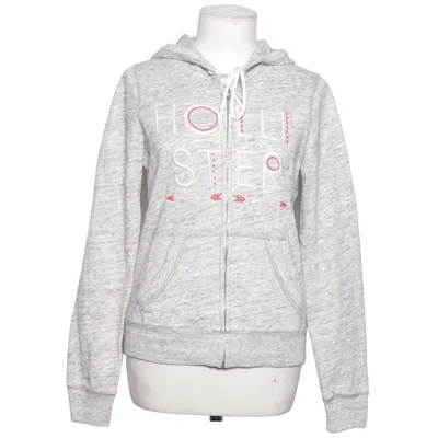 Hoodie (Gray) from Hollister Cotton, Polyester