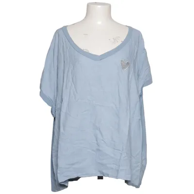 T-shirt (Blau) von Liberty Woman Baumwolle, Leinen, Viskose