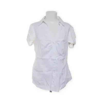 Kortärmad skjorta (Vit) från ESPRIT Collection Bomull, Elastan, Polyamid