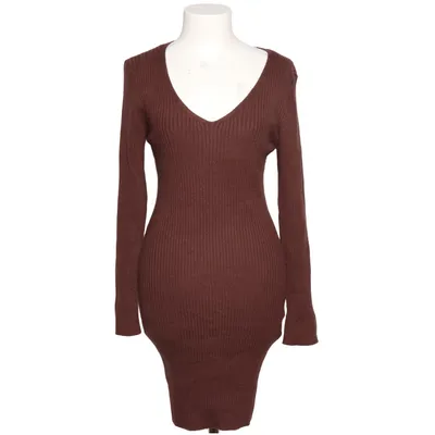 Klänning (Brun) från Amisu Knitwear Polyamid, Polyester, Viskos