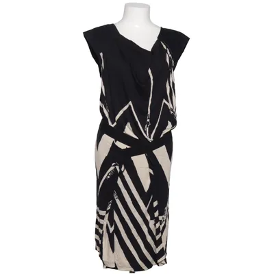 Dress (Black, Beige) from 10 Feet Viscose