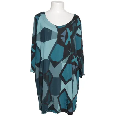Top (Blue, Multicolored) from Selection by Ulla Popken Elastane, Viscose