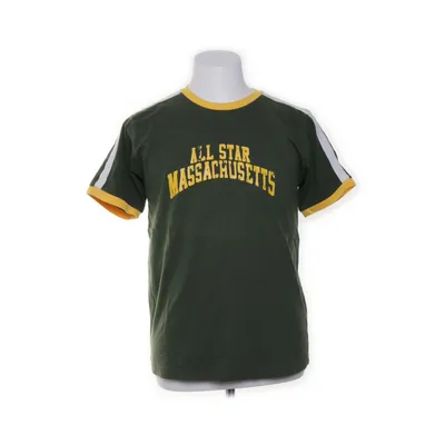 Baseballtröja (Grön, Gul, Vit) från Converse Bomull