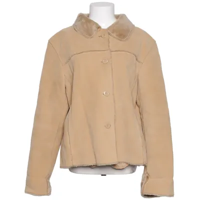 Shearling jas (Beige) van Aguzzo Acryl, Polyester, Viscose