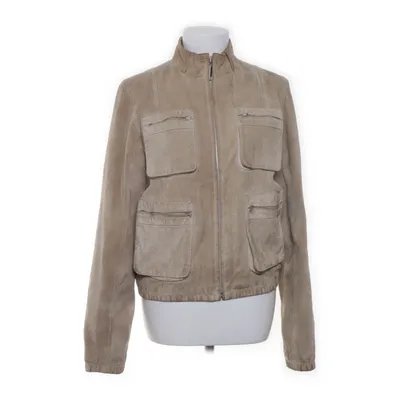 Läderjacka (Beige) från Hallhuber Trend Skinn, Polyester