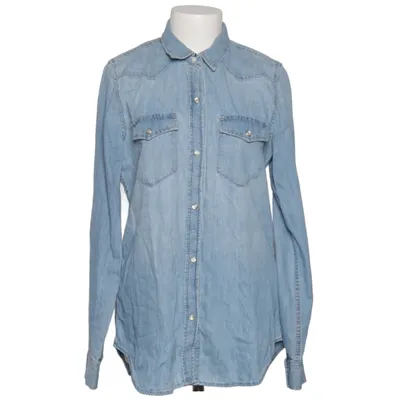 Denim blouse (Blauw) van Gap Katoen