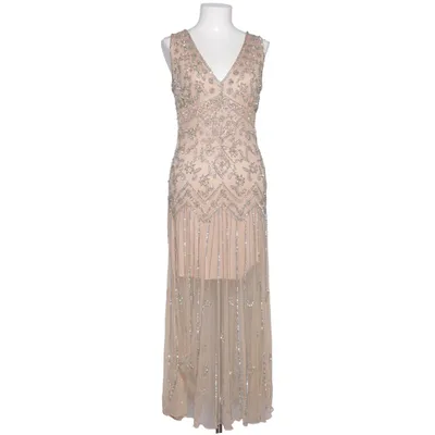 Aftonklänning (Beige, Silverfärgad) från Pisarro Nights Polyester, Viskos