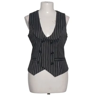 Kostymväst (Svart, Vit) från Belle Poque Elastan, Polyester, Viskos
