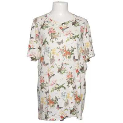 T-shirt (White, Multicolored) from Daniele Fiesoli Linen
