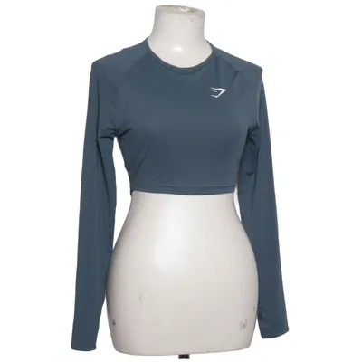 Träningstopp (Blå) från Gymshark Elastan, Polyester