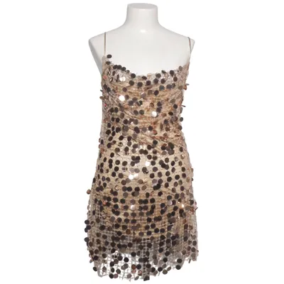 Cocktailkleid (Gold) von Zara Polyester