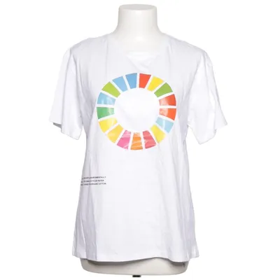 T-shirt (Blanc, Multicolore) de Flammode Coton