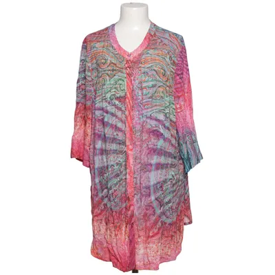 Kaftan (Flerfärgad) från Selection by Ulla Popken Viskos