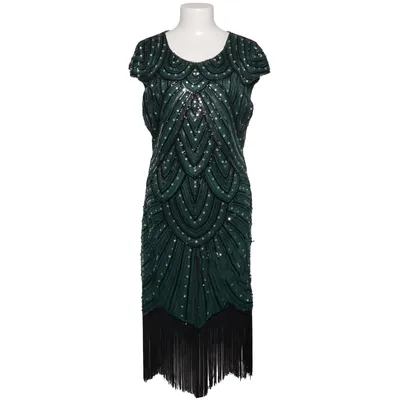 Cocktail dress (Green, Black) from Pretty Guide Polyester