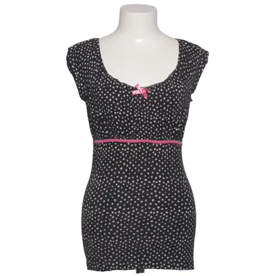 Top (Zwart, Wit, Roze) van Pussy Deluxe Elastaan, Viscose