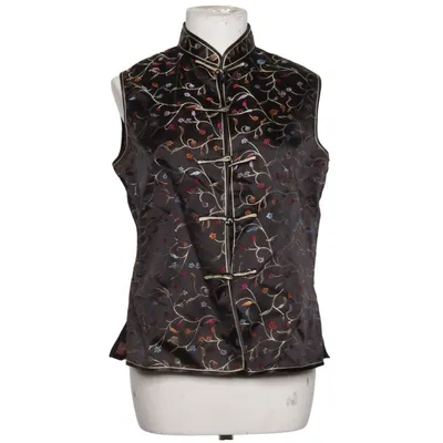 Cheongsam (Zwart, Meerkleurig)